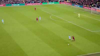 Over by Karius, to keep him busy. - All or Nothing: Manchester City