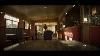 Over by the window there,
near the corner. - The Tourist