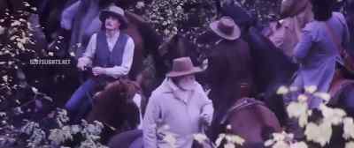 Over that cliff, they take
revenge on the white man. - Outlaw Posse