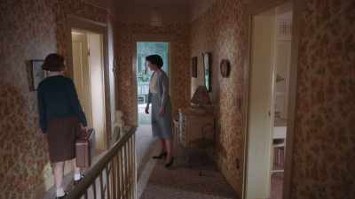 Over here is the bathroom, - The Queen's Gambit