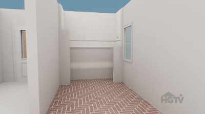 Over in the bathroom,
we're installing - Renovation Resort