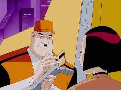 Over limit. - Batman Beyond