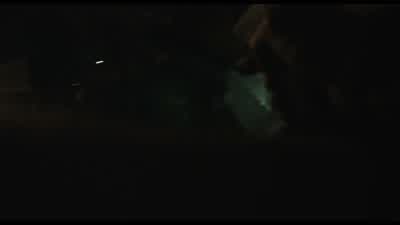 Over the fence. - End of Watch