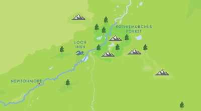 Over the Knockando Rapids, - World's Most Scenic River Journeys