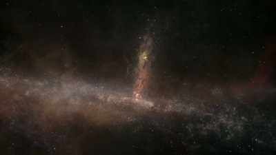 Over the last five billion years, - Universe