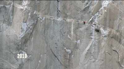 Over the last six years,
we spent over 100 days - The Dawn Wall