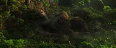 Over the mountain - Godzilla vs  Kong