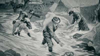 Over the next several days
the Spanish dug in a line - Theodore Roosevelt