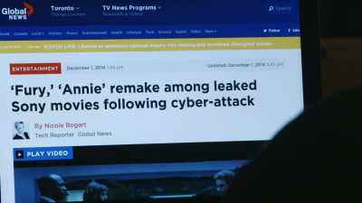 Over the next three weeks,
a mountain of data - Cyberwar
