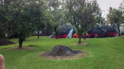 ‐Over the past four weeks,
the Kilauea volcano - Neighborhood Wars