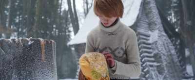 Over the river, - A Boy Called Christmas