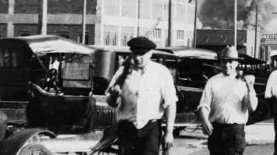 Over the track off
[indistinct] - The Legacy of Black Wall Street