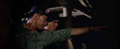 Over there.
A heavy concentration to the south. - The Green Berets