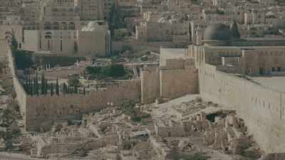 Over there is
the Al-Aqsa Mosque, - God Code