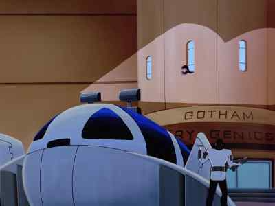 Over there. - Batman Beyond