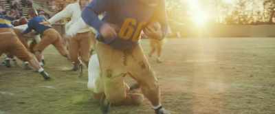 Overcame blindness
to become an all-American. - 12 Mighty Orphans
