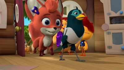 [overlapping chatter] - The Chicken Squad