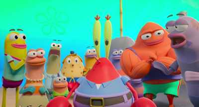 [overlapping chatter] - Plankton: The Movie