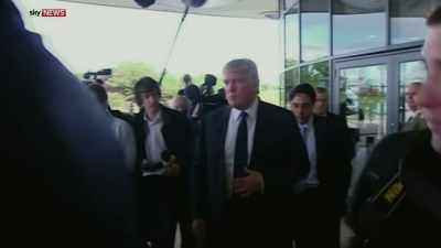 [overlapping shouts] - The Accidental President