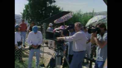 ( overlapping voices
in various languages ) - Spielberg