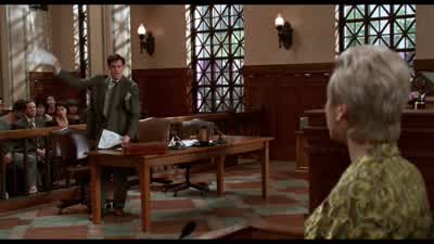 Mrs Coleis this a copy of your driver's licenseYesIt says here you're a blonde Are youIf you don't remember perhaps Mr Falk willBrunetteWe could play the tape again maybe it's on thereI'm a brunetteThank you Now let's seeWeight 105Yeah In your braYour - Liar Liar