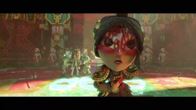 - Ow!
- And for my insolent partner. - Maya and the Three