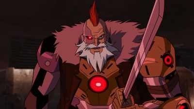 Ow! Damn sharp blade, Kenshi. - Mortal Kombat Legends: Snow Blind
