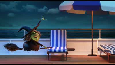 Ow! DENNIS: "No pets allowed"? - Hotel Transylvania 3: Summer Vacation