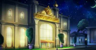 Ow!
(grunts) - Legend of the Three Caballeros