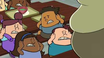 -Ow! Hot mic! Hot mic! - The Epic Tales of Captain Underpants
