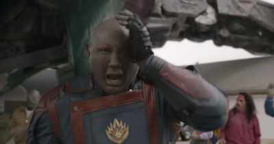 -Ow!
-(LAUGHS) - Guardians of the Galaxy Vol. 3