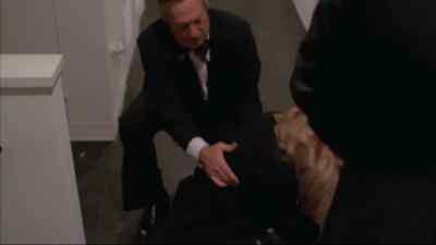 - Ow.
- Leave her alone, Leo. She'll get up. - Opening Night