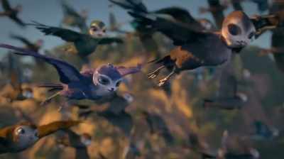 - Ow! Oh!
- Hey, watch out! - Manou the Swift