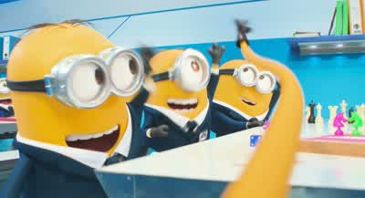 Ow! Ooh! Whoo-hoo-hoo! Five! - Despicable Me 4
