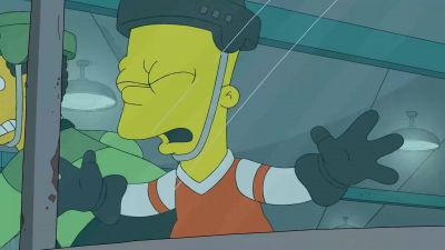 Ow, ow, ow, ow, ouch... - The Simpsons
