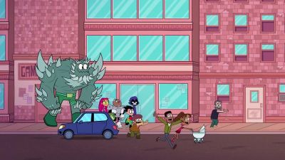 Ow. - Teen Titans Go!