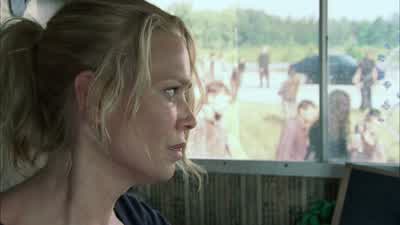 Ow. What? Shh. - The Walking Dead