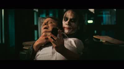 - Ow. - Shh, shh, shh. - The Dark Knight