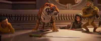 Ow! Sidney!
Is that my sword? - The Tiger's Apprentice