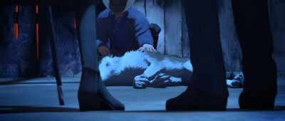 Ow! Stop that! That's my face! - White Fang