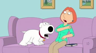 Ow! That's it.
I'm gonna go online - Family Guy