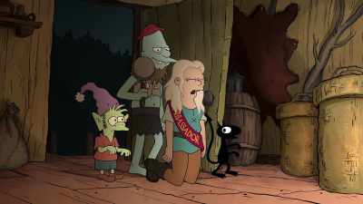 Ow! When we got the set, - Disenchantment