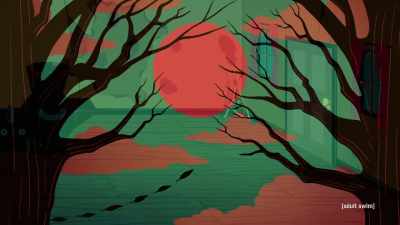 [ Owl hooting,
insects chirping ] - JJ Villard's Fairy Tales