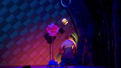'Owned and operated
by Mister Eugene Krabs. - The SpongeBob Musical: Live on Stage!