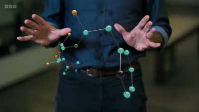 Oxygen, hydrogen, nitrogen, sulphur. - Secrets of Size: Atoms to Supergalaxies