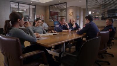 Oy, first shift back you're
gonna treat me like that? - Chicago Fire