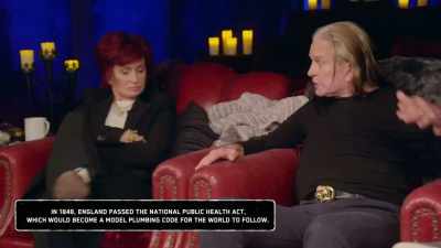 [Ozzy] Did you know
they used to have - The Osbournes Want to Believe