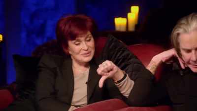- [Ozzy] I'll get it through.
- Well, we've got a series, - The Osbournes Want to Believe