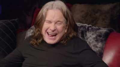- [Ozzy laughing]
- [Jack laughs] - The Osbournes Want to Believe