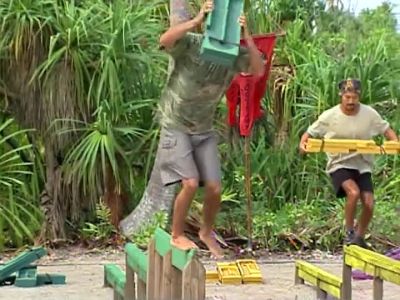 OZZY OFF TO A QUICK LEAD. - Survivor